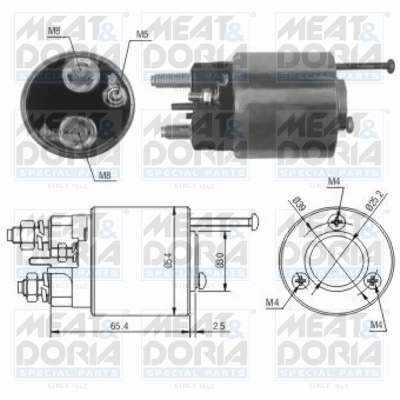 Solenoid Switch, starter